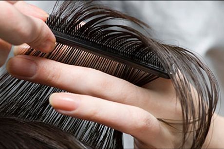  Trænger du til at få gjort noget ved frisuren, kig ind til Salon Scan-Hair - Dameklip, striber, vask, kur, hovedbundsmassage, føn, værdi kr. 1430 