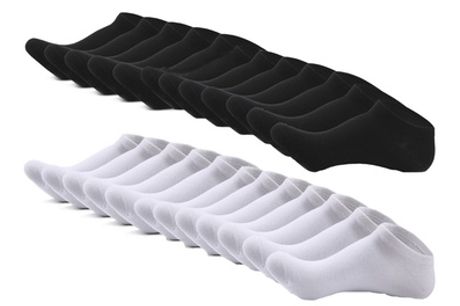 Verpakkingen van 6 tot 24 paar unisex sokken van het merk Garcia Pescara