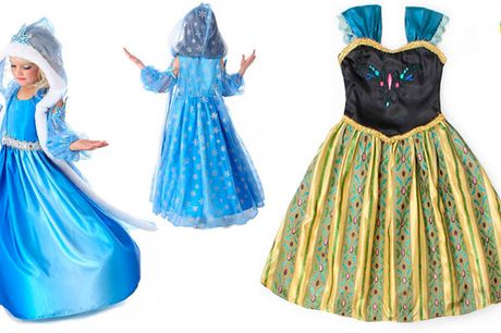 Flotte prinsesse kjoler til børn - slip eventyret løs