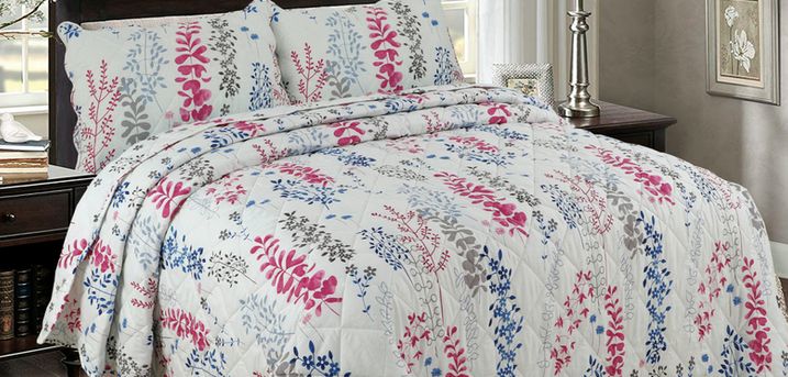 From £19.99 for a patchwork bedding set from Imperial Beddings - choose from two sizes