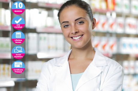 £16 instead of £100 for an accredited pharmacy assistant diploma course from New Skills Academy - save 84%