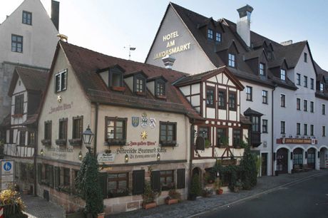 Nürnberg - 3*Hotel Am Jakobsmarkt - 4 Tage für 2 Personen inkl. Frühstück