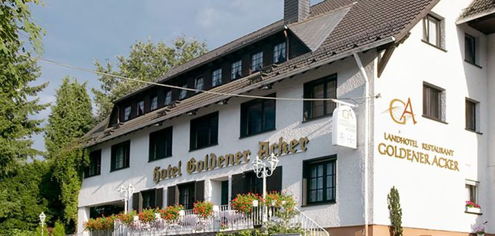 Bergisches Land - 3*Landhotel Goldener Acker - 4 Tage zu zweit inkl. Frühstück