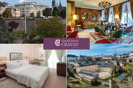 Luxemburg - 4*Grand Hotel Cravat - 3 Tage für 2 Personen inkl. Frühstück