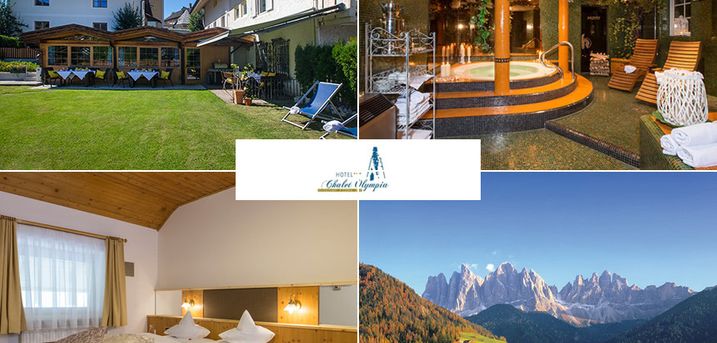 Südtirol - 3*Hotel Chalet Olympia - 11 Tage für 2 Personen inkl. Halbpension
