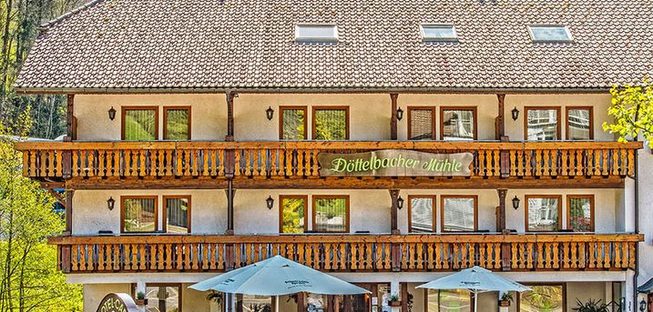 Schwarzwald - 3*Hotel Döttelbacher Mühle - 3 Tage zu zweit inkl. Halbpension