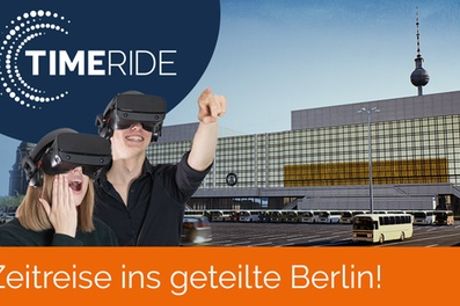 TimeRide: Die interaktive Städtetour der besonderen Art in Berlin, einlösbar bis 31. Juli  (bis zu 34% sparen)
