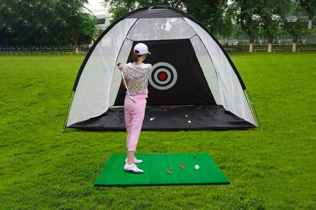 £35 instead of £139.99 for a 2m golf driving range practice net from Topgoodchain - save 79%