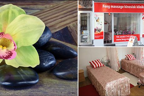  Dejlig deal på massage - Frederiksberg C - Giv dig selv tid til ekstra velvære - Prøv 60 minutters hotstone massage. Værdi kr. 700,- 