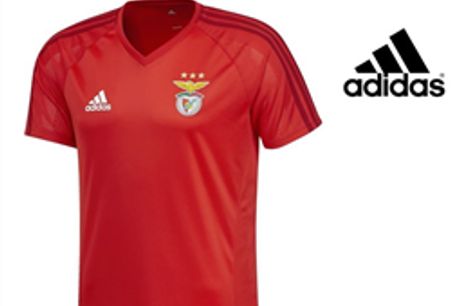 Adidas® Camisola de Treino Benfica Oficial | Tecnologia Climacool® - S por 22.97€ PORTES INCLUÍDOS