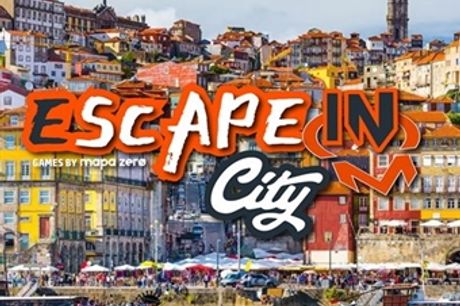 Escape In City "A FÓRMULA DIVINA" em GAIA por 24.99€! Jogo de Aventura e Quebra-Cabeças (1 a 5 Jogadores) Superar o Tempo é o Objectivo!