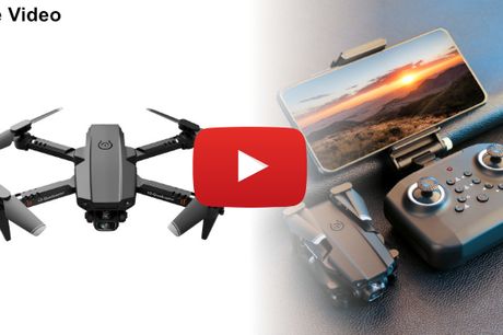 Mini drone med 4K kamera og smarte funktioner