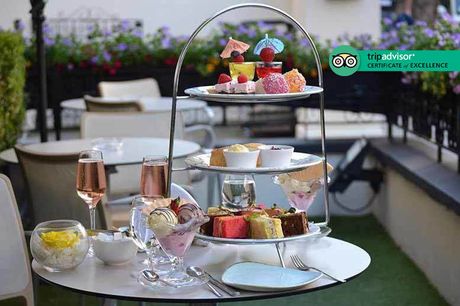 £29 instead of £59.95 for an ice cream afternoon tea for two people with a bottle of bubbly to share at Park Grand Lancaster Gate - save 52%
