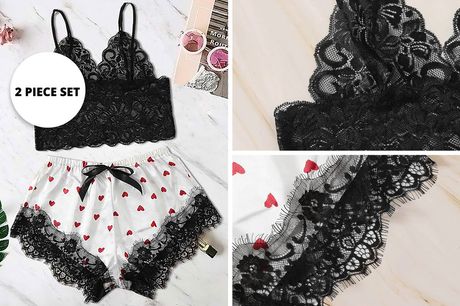£6.99 instead of £29.99 for a women’s lace lingerie set in UK sizes 8, 10 or 12 from Fifty Shades of Lust - save 77%