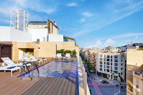 Spagna Barcellona - H10 Art Gallery 4* a partire da € 69,00. Hotel di design chic con piscina sul tetto e vista sulla città