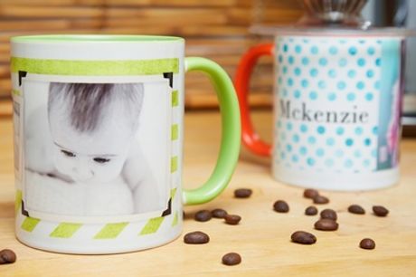 1, 2 ou 3 mugs personnalisés avec photo jusqu'à 79% de réduction via Printerpix