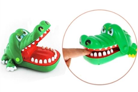 Jogo Crocodilo Dentista por 9€. Somos o dentista e o paciente é um crocodilo! PORTES INCLUÍDOS.