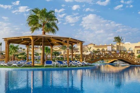 Egypte Egypte - Cleopatra Luxury Resort Makadi Bay 5* met optionele Nijlcruise vanaf € 269,00. Genieten in het land van de farao's