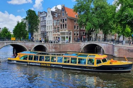 Rondvaart van 75 minuten door de Amsterdamse grachten met Amsterdam Circle Line