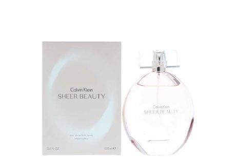 Calvin Klein Sheer Beauty EDT Ladies  Fragrance  100ml
