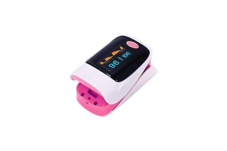Aquarius Finger Pulse Oximeter, Pink