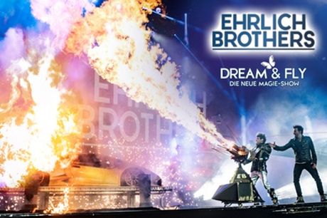 Ehrlich Brothers mit neuer Show „Dream & Fly“ in 19 Städten, u. a. in Frankfurt, Hamburg, Köln (bis 49% sparen)