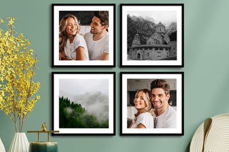 Maak een collage met 1-14 vierkante fotolijsten van 20 x 20 cm met foto er in via Fotoproducten.nl