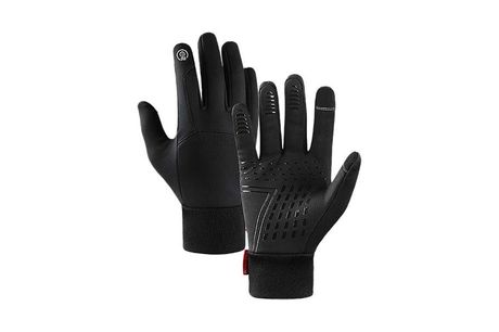 Waterafstotende touchscreen handschoenen In de maten: M, L en XL<br />
Met touchscreenvinger<br />
Bestand tegen wind en kou