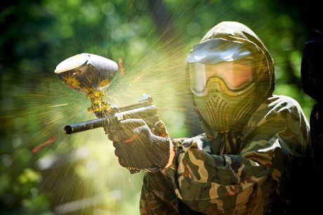 £5 instead of £49.95 for a paintballing day for five people at Paintball Matrix, or £9 for 10 people - choose from over 120 locations and save up to 90%