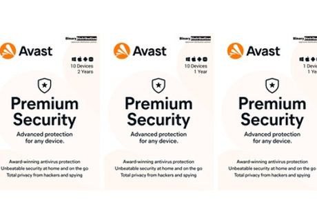 Antivirus Avast Premium Security 2022 para 1 o 10 dispositivos durante 1 o 2 años