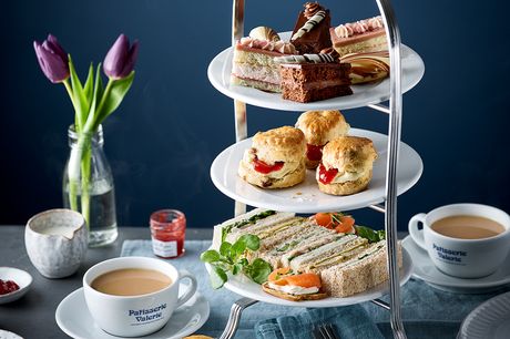 £25 instead of £32.95 for a Patisserie Valerie afternoon tea for two from Patisserie Valerie – save 24%