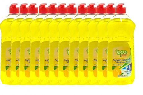 12 flessen Eco top afwasmiddel 