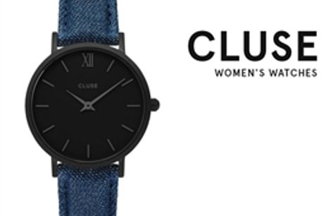 Relógio Cluse® Minuit Full Black | 33MM por 42.90€ PORTES INCLUÍDOS