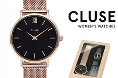 Relógio Cluse® Inclui 2 Braceletes CLA004 | 38 MM por 82.50€ PORTES INCLUÍDOS