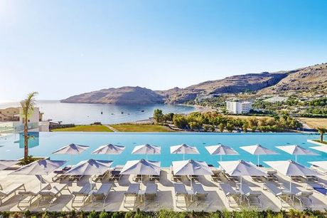 Grecia Rodi - Lindos Grand Resort &amp; Spa 5* - Adults Only a partire da € 432,00. Soggiorno di lusso con vista sul Mar Mediterraneo 