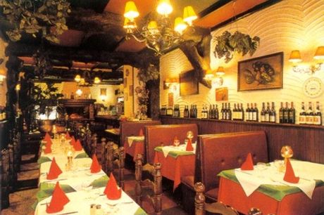 Italiaans 3-gangen keuzemenu voor 1-8 personen bij restaurant La corte Gastronomica in hartje Brussel62%