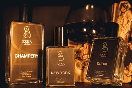 £3 for a 50% discount off His & Hers Fragrances at ESKA LONDON