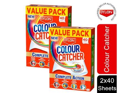 Dylon Colour Catcher Laundry Sheets, 2 Pack, 40 Sheets