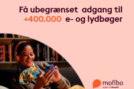 GRATIS Mofibo i hele 2 måneder. Prøv DKs største streamingtjeneste med over 450.000 e- og lydbøger. Du skal blot tilmelde dig med en e-mail, som ikke tidligere er oprettet hos Mofibo.