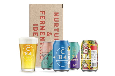 £12 instead of £28 for an eight mixed beer case and pint glass from C84 Brew Co, including a selection of lager, IPA, pale ale, stout and classic – save 57%