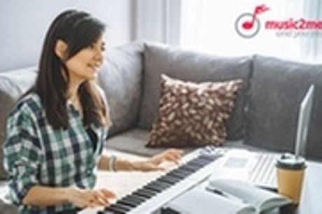 3, 6 of 12 maanden online pianoles met video's van music2me