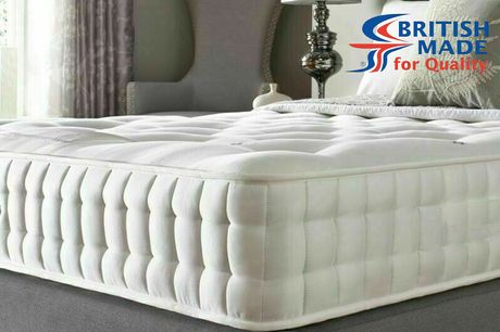 From £49 instead of £199.99 for a hand stitched pocket sprung mattress from Komfet – save up to 50%