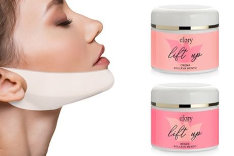 1, 2 o 3 kits de cremas y bandas faciales  Efory Cosmetics
