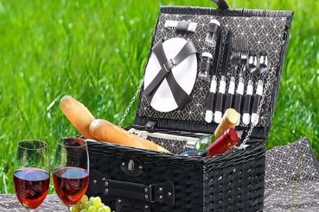 Luxe picknickmand voor 4 personen 