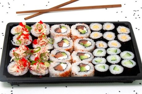 Sushiboxen met 16-64 sushi stuks bij Sushi Time Amstelveen Stadshart