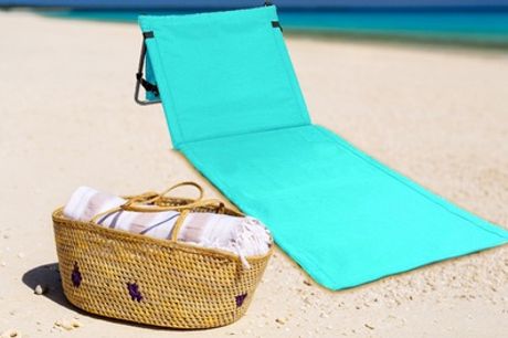 Tumbona plegable de playa o piscina con respaldo, entrega gratuita