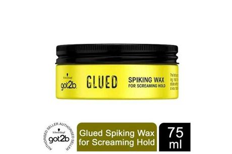£7.5 instead of £14.99 for a Schwarzkopf got2b Glued Spiking Wax 75ml - save up to 50%