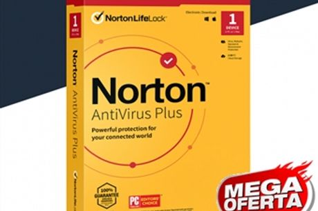 MEGA OFERTA: Norton AntiVírus Plus para 1 PC por 11€. ENVIO INCLUÍDO.