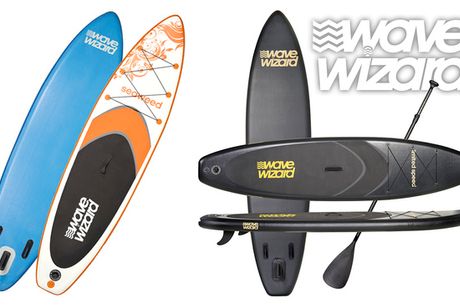 SUP-boards fra Wave Wizard. Med alt udstyr - til dig, der elsker vandsport! Gratis fragt