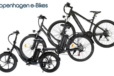 El-cykler: vælg ml. 3 modeller. Sådan får du altid medvind på cykelstien - M/K - inkl. fragt